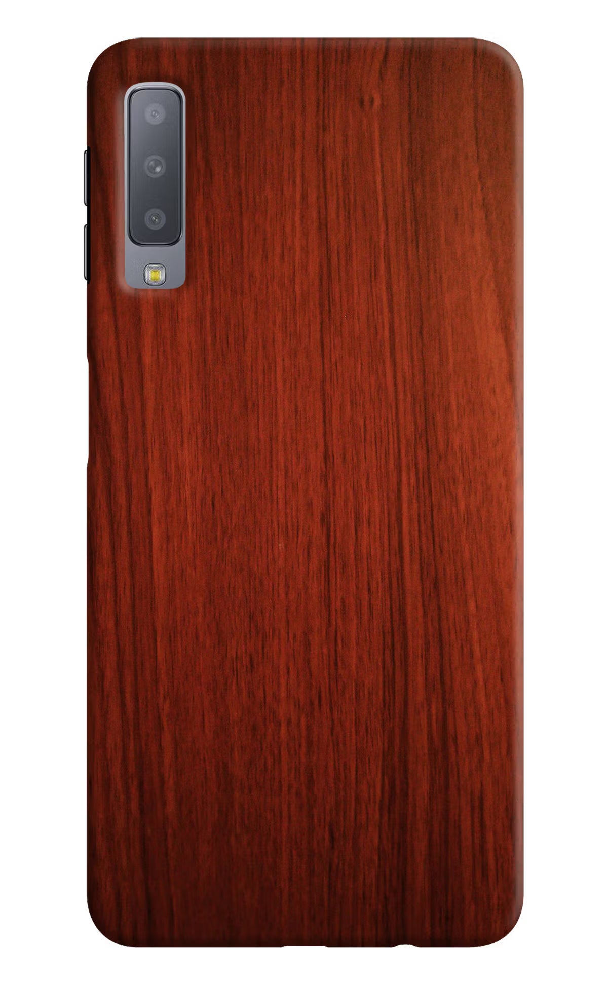 Wooden Plain Pattern Samsung A7 Hard Case Back Cover by Casekaro