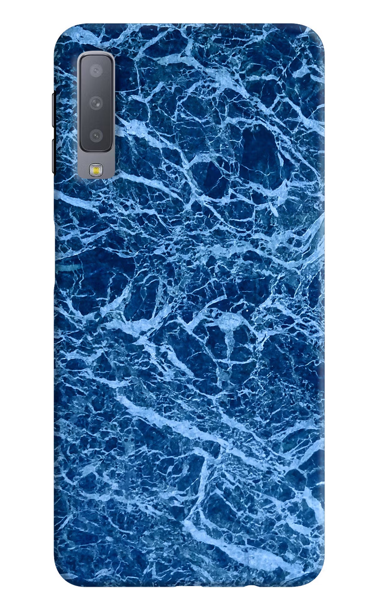 Blue Marble Samsung A7 Hard Case Back Cover by Casekaro