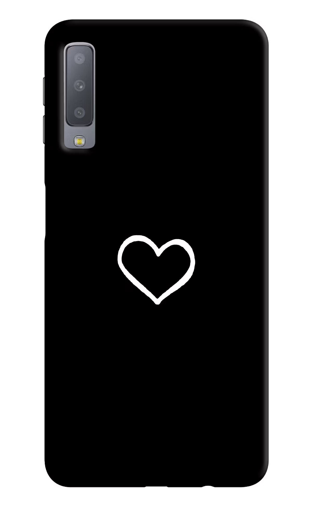 Heart Samsung A7 Hard Case Back Cover by Casekaro