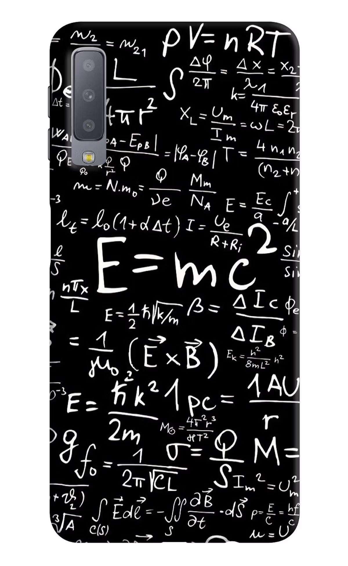 Physics Formula Samsung A7 Hard Case Back Cover by Casekaro