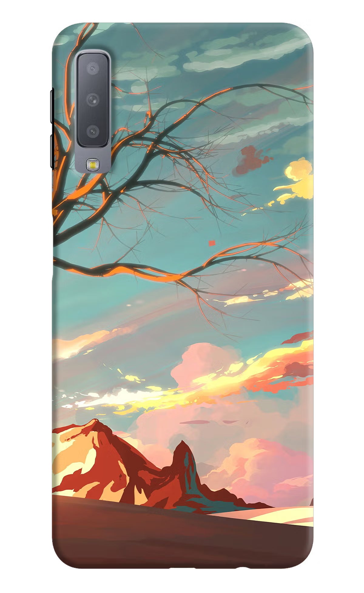 Scenery Samsung A7 Hard Case Back Cover by Casekaro