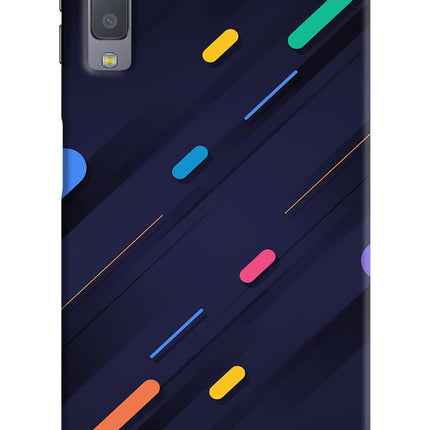 Abstract Design Samsung A7 Hard Case Back Cover by Casekaro