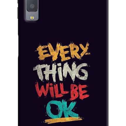 Everything Will Be Ok Samsung A7 Hard Case Back Cover by Casekaro