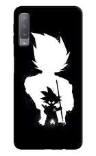 Goku Shadow Samsung A7 Hard Case Back Cover by Casekaro