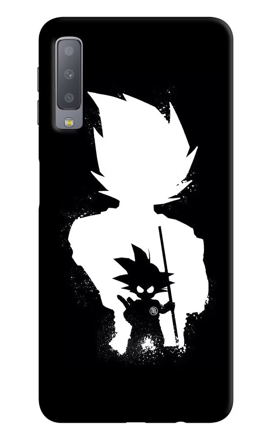 Goku Shadow Samsung A7 Hard Case Back Cover by Casekaro