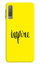 Inspire Samsung A7 Hard Case Back Cover by Casekaro