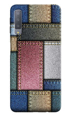 Multicolor Jeans Samsung A7 Hard Case Back Cover by Casekaro