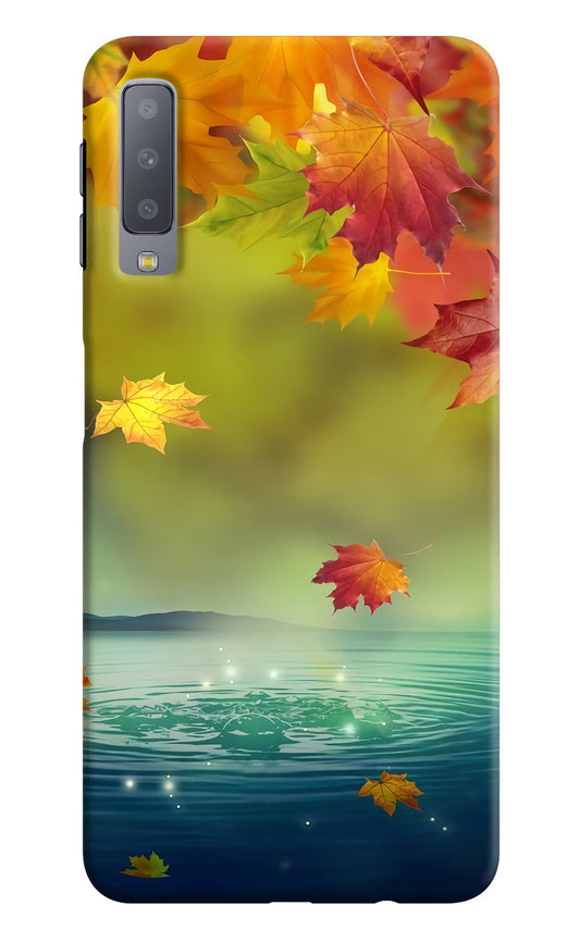 Flowers Samsung A7 Hard Case Back Cover by Casekaro