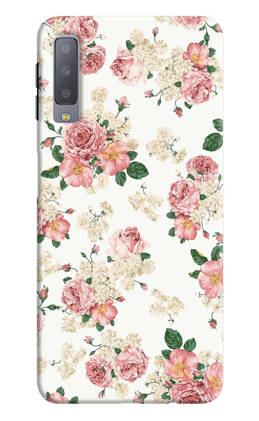 Flowers Samsung A7 Hard Case Back Cover by Casekaro