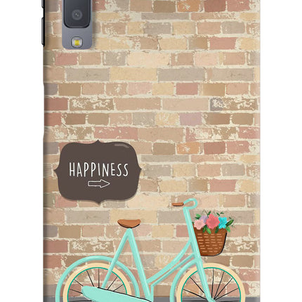 Happiness Artwork Samsung A7 Hard Case Back Cover by Casekaro