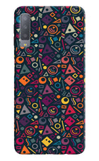 Geometric Abstract Samsung A7 Hard Case Back Cover by Casekaro