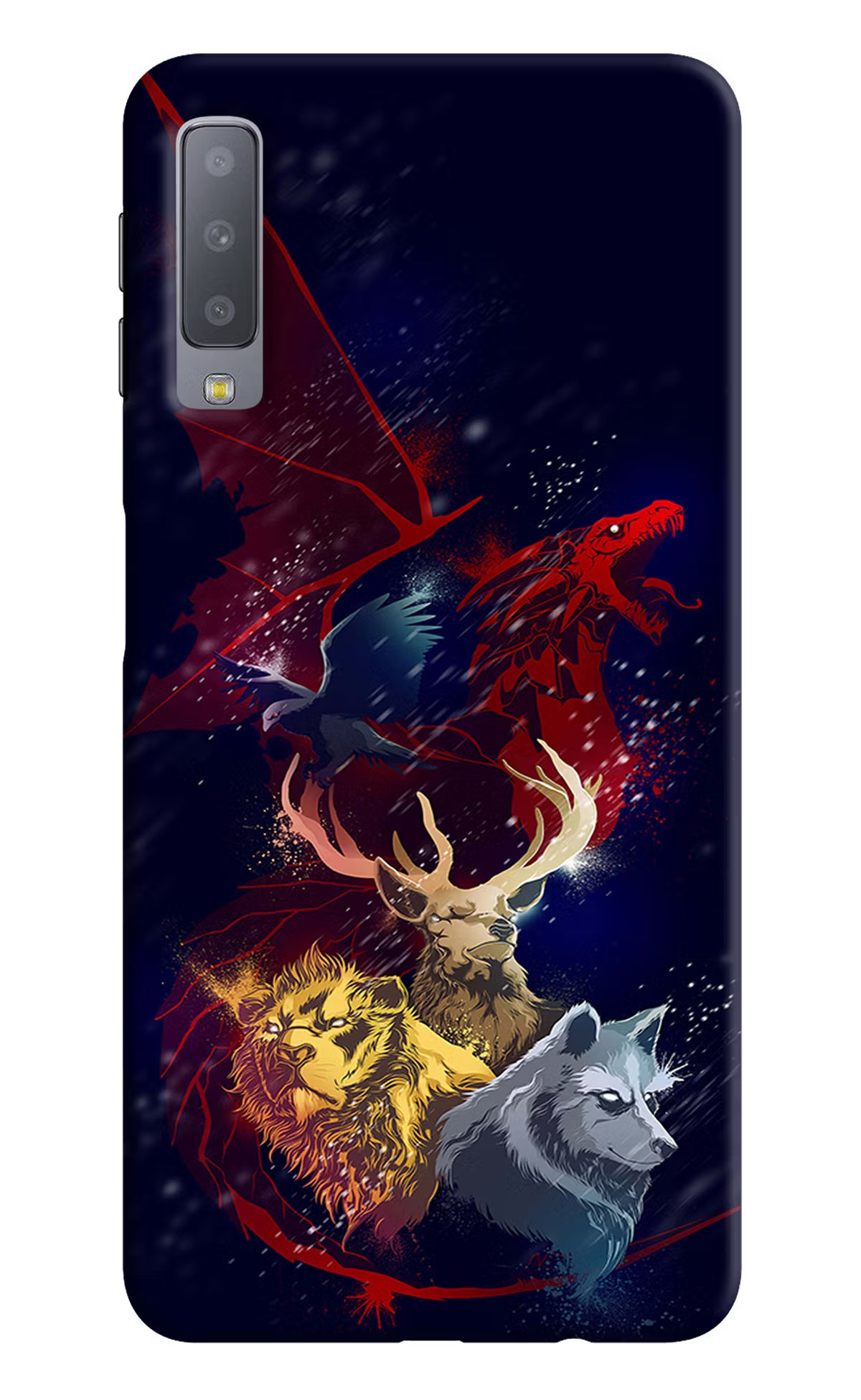 Game Of Thrones Samsung A7 Hard Case Back Cover by Casekaro