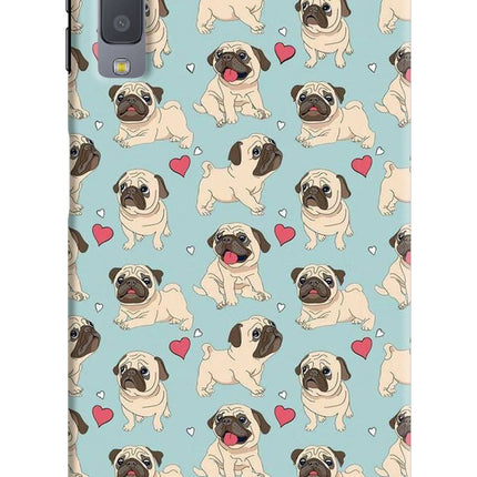 Pug Dog Samsung A7 Hard Case Back Cover by Casekaro