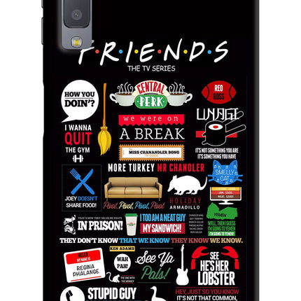 FRIENDS Samsung A7 Hard Case Back Cover by Casekaro