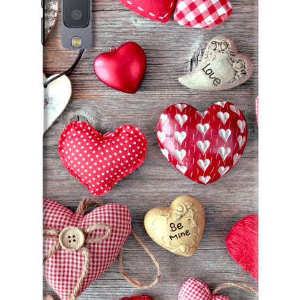 Love Wallpaper Samsung A7 Hard Case Back Cover by Casekaro