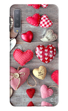 Love Wallpaper Samsung A7 Hard Case Back Cover by Casekaro