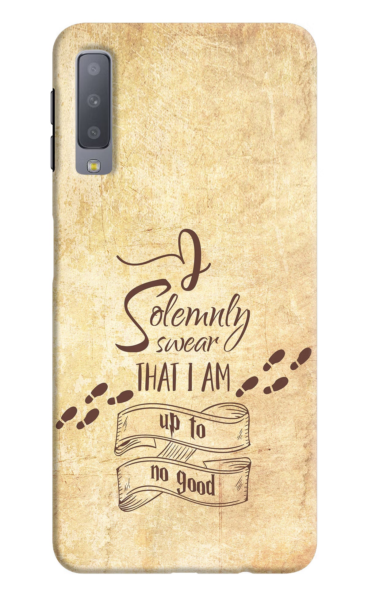 I Solemnly swear that i up to no good Samsung A7 Hard Case Back Cover by Casekaro