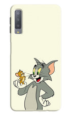 Tom & Jerry Samsung A7 Hard Case Back Cover by Casekaro