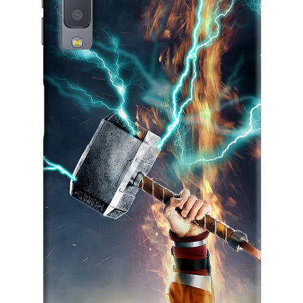 Thor Hammer Mjolnir Samsung A7 Hard Case Back Cover by Casekaro