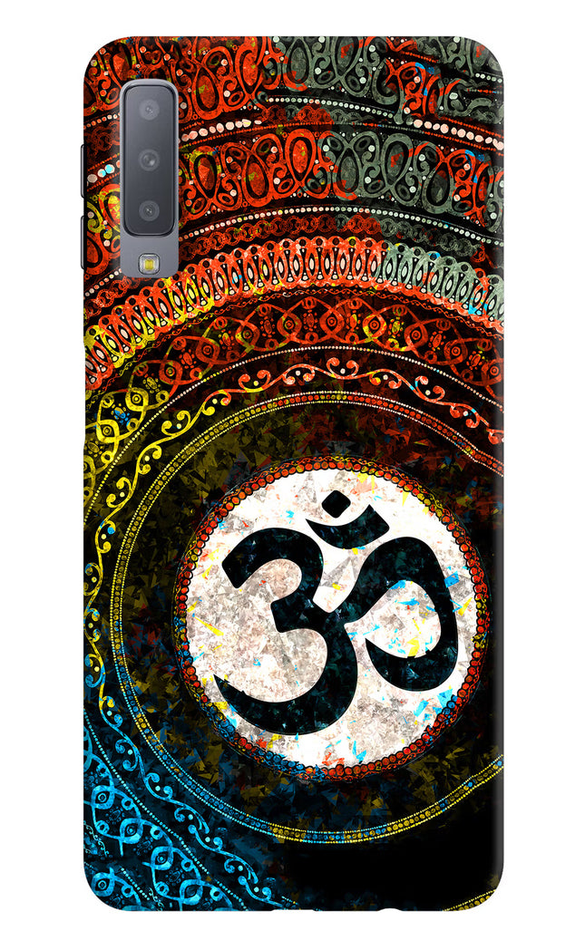 Om Cultural Samsung A7 Hard Case Back Cover by Casekaro
