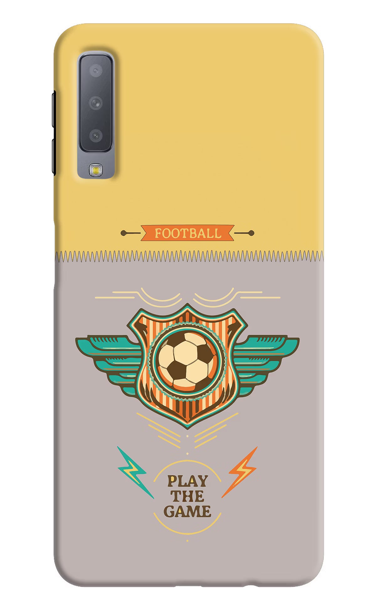 Football Samsung A7 Hard Case Back Cover by Casekaro