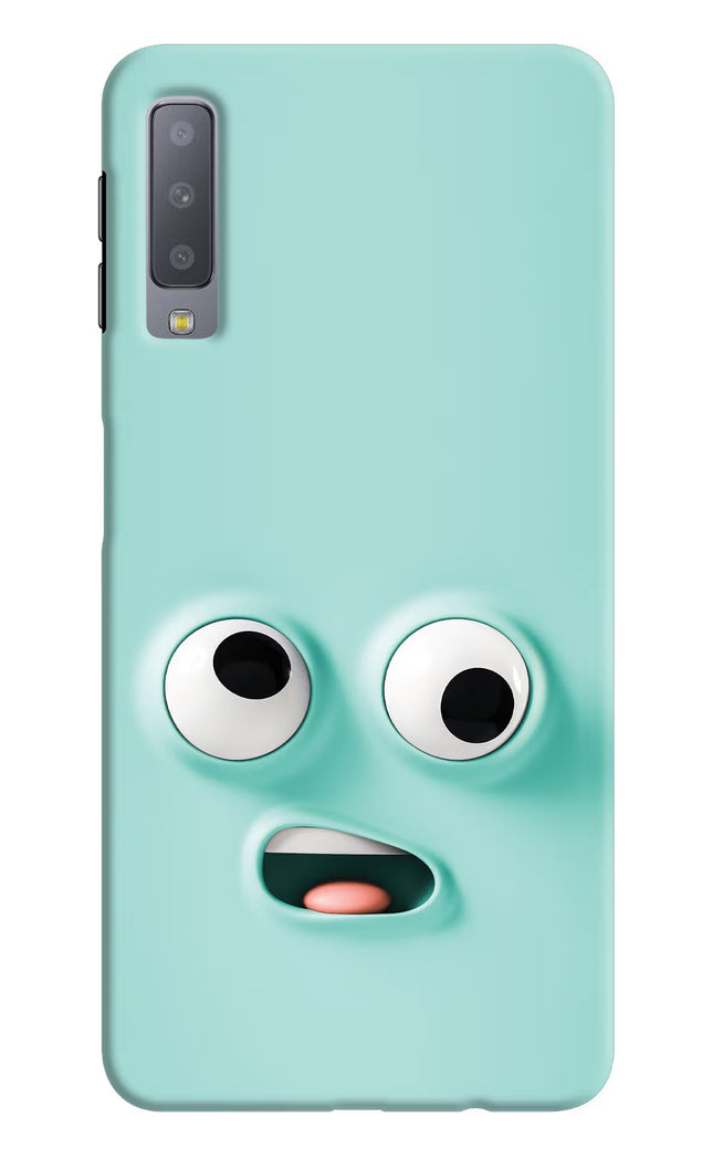 Funny Cartoon Samsung A7 Hard Case Back Cover by Casekaro