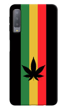 Weed Flag Samsung A7 Hard Case Back Cover by Casekaro