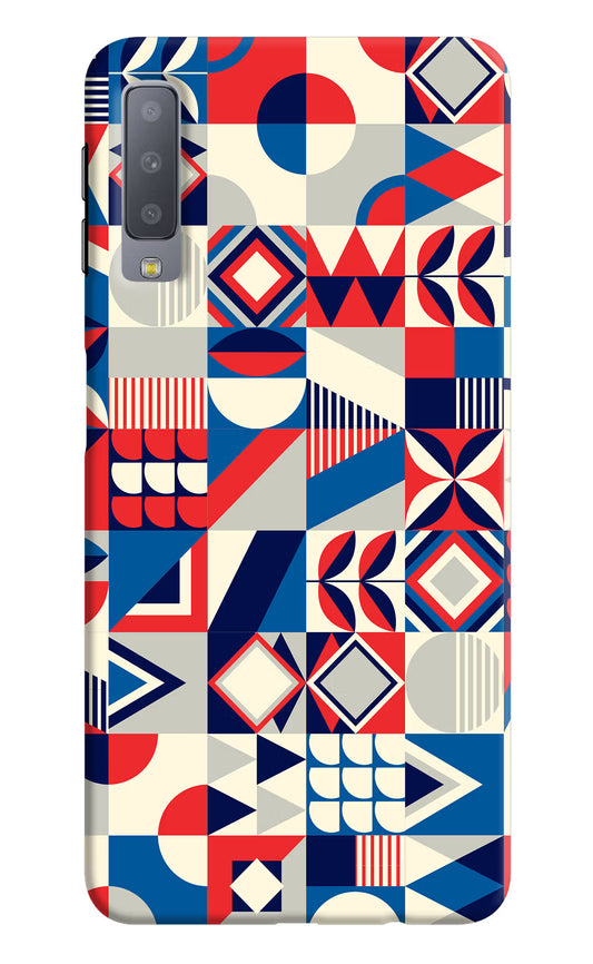 Colorful Pattern Samsung A7 Hard Case Back Cover by Casekaro