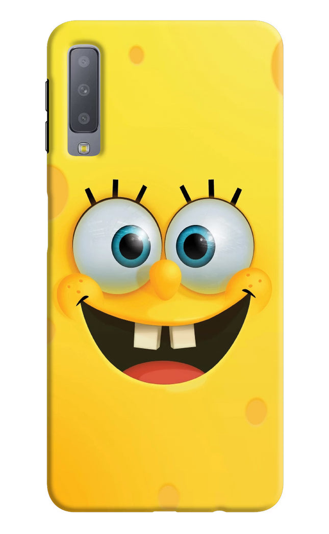 Sponge 1 Samsung A7 Hard Case Back Cover by Casekaro