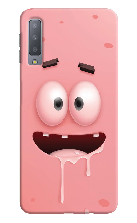 Sponge 2 Samsung A7 Hard Case Back Cover by Casekaro