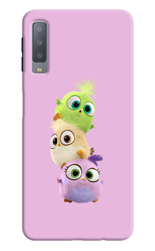 Cute Little Birds Samsung A7 Hard Case Back Cover by Casekaro