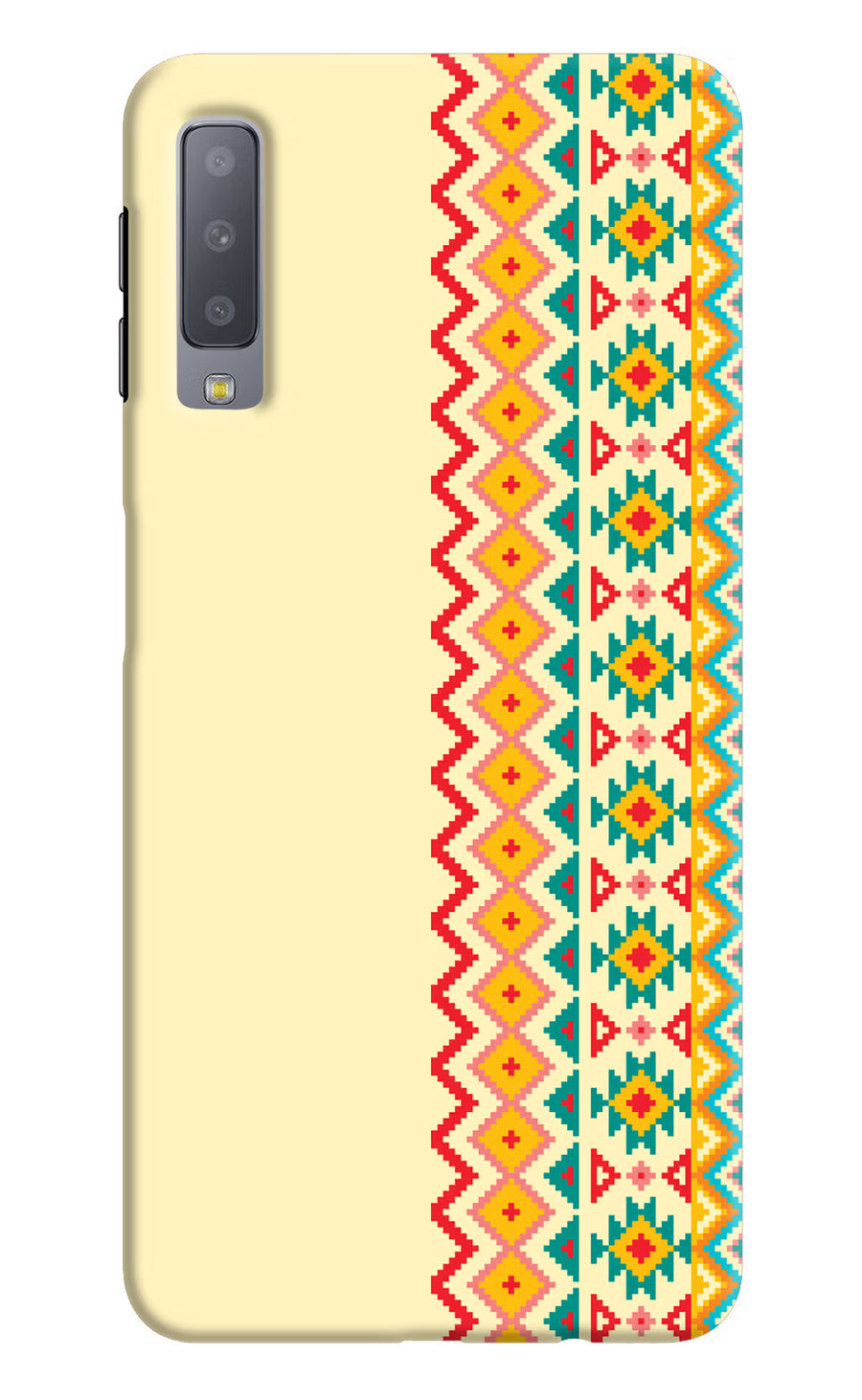 Ethnic Seamless Samsung A7 Back Cover, Hard case