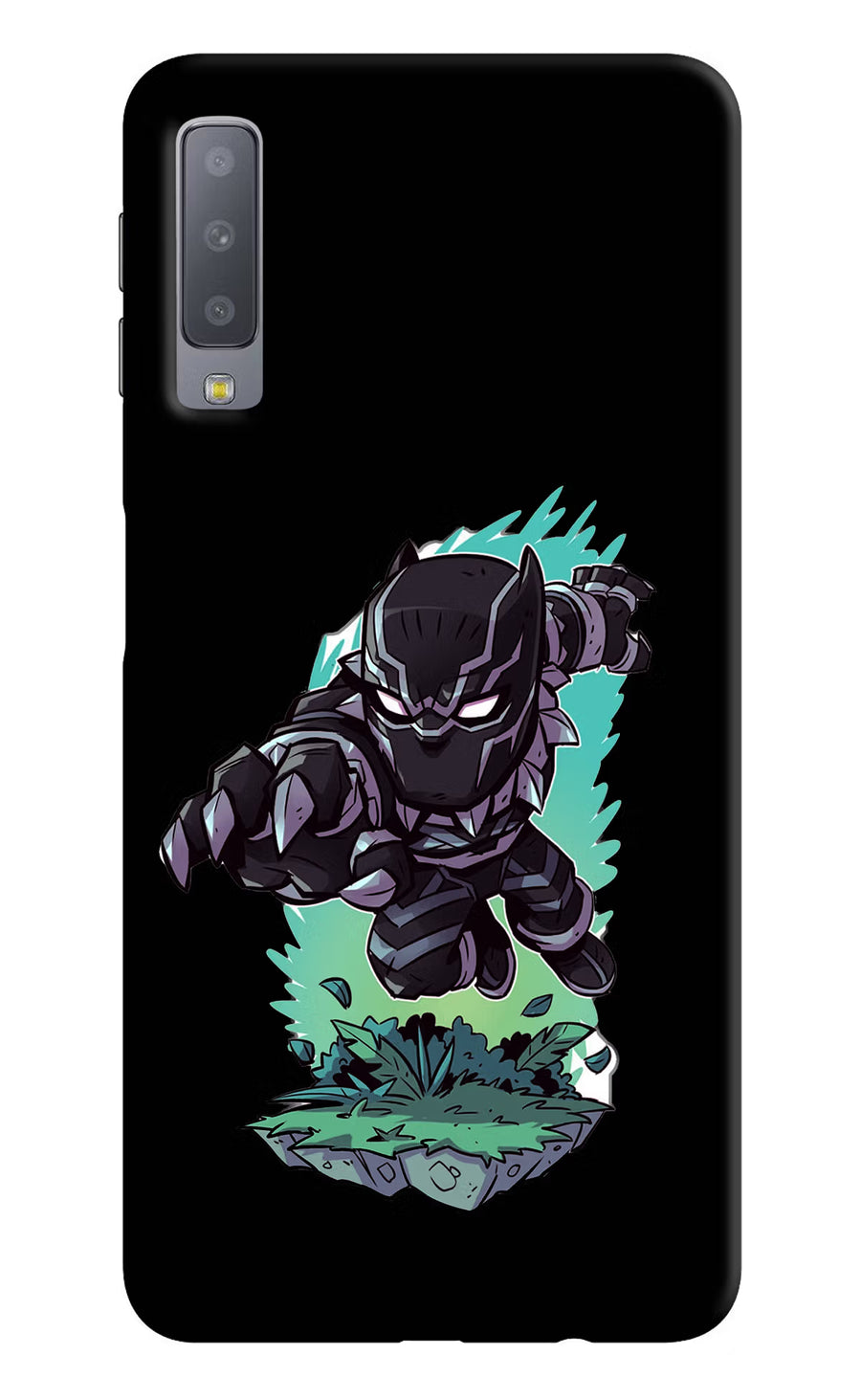 Black Panther Samsung A7 Back Cover, Hard case