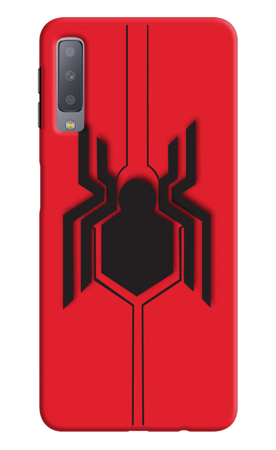 Spider Samsung A7 Back Cover, Hard case