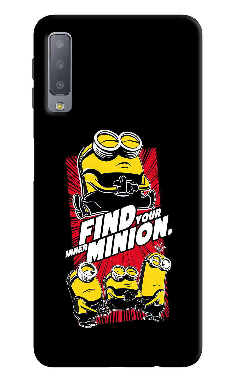 Find your inner Minion Samsung A7 Back Cover, Hard case