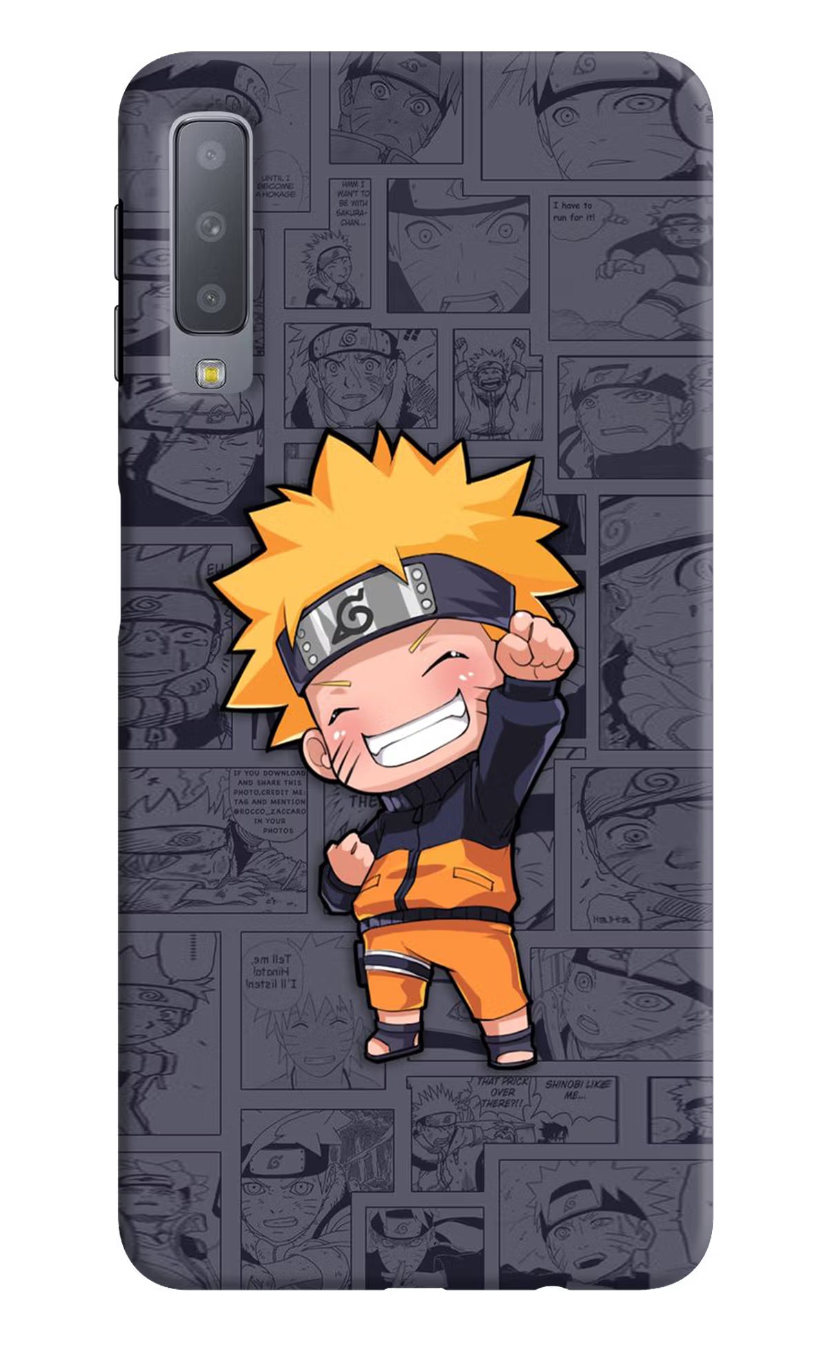 Chota Naruto Samsung A7 Hard Case Back Cover by Casekaro