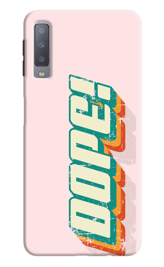 Dope Samsung A7 Hard Case Back Cover by Casekaro