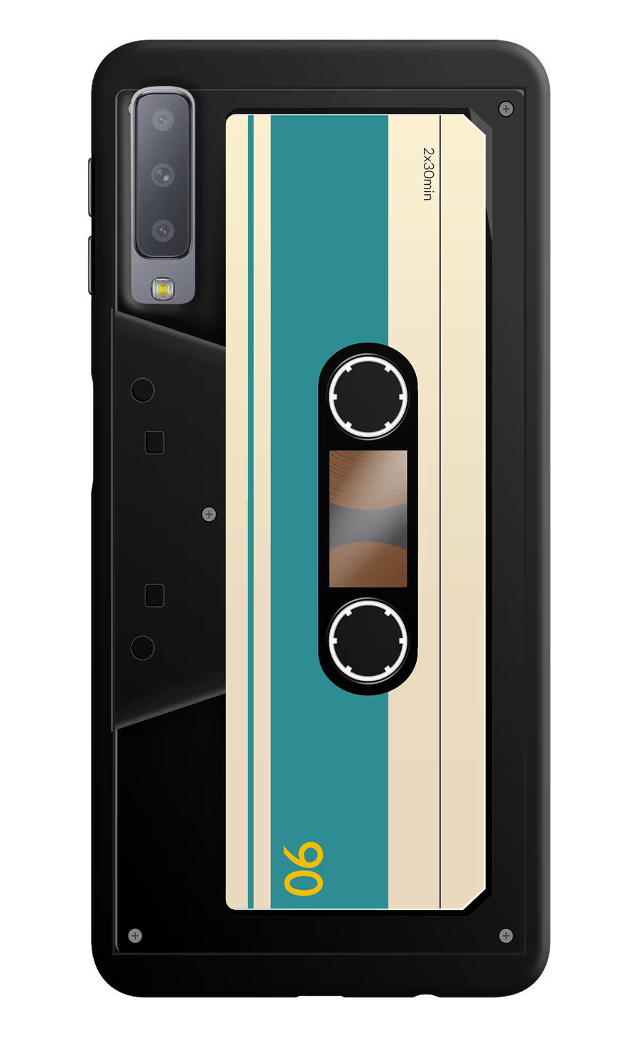 Cassette Samsung A7 Back Cover, Hard case