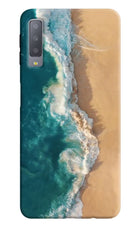 Ocean Beach Samsung A7 Hard Case Back Cover by Casekaro