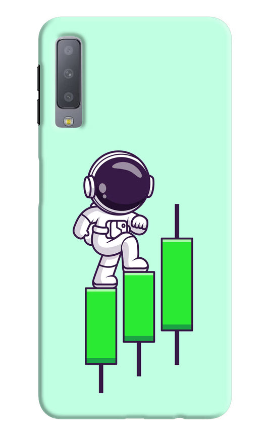 Astronaut Trader Samsung A7 Hard Case Back Cover by Casekaro
