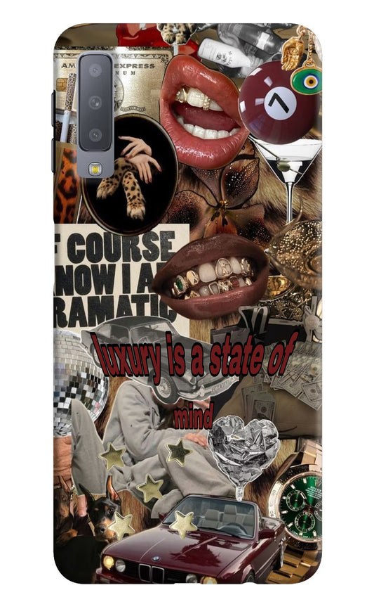 Luxury Samsung A7 Back Cover