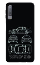 WRC'99 Samsung A7 Hard Case Back Cover by Casekaro