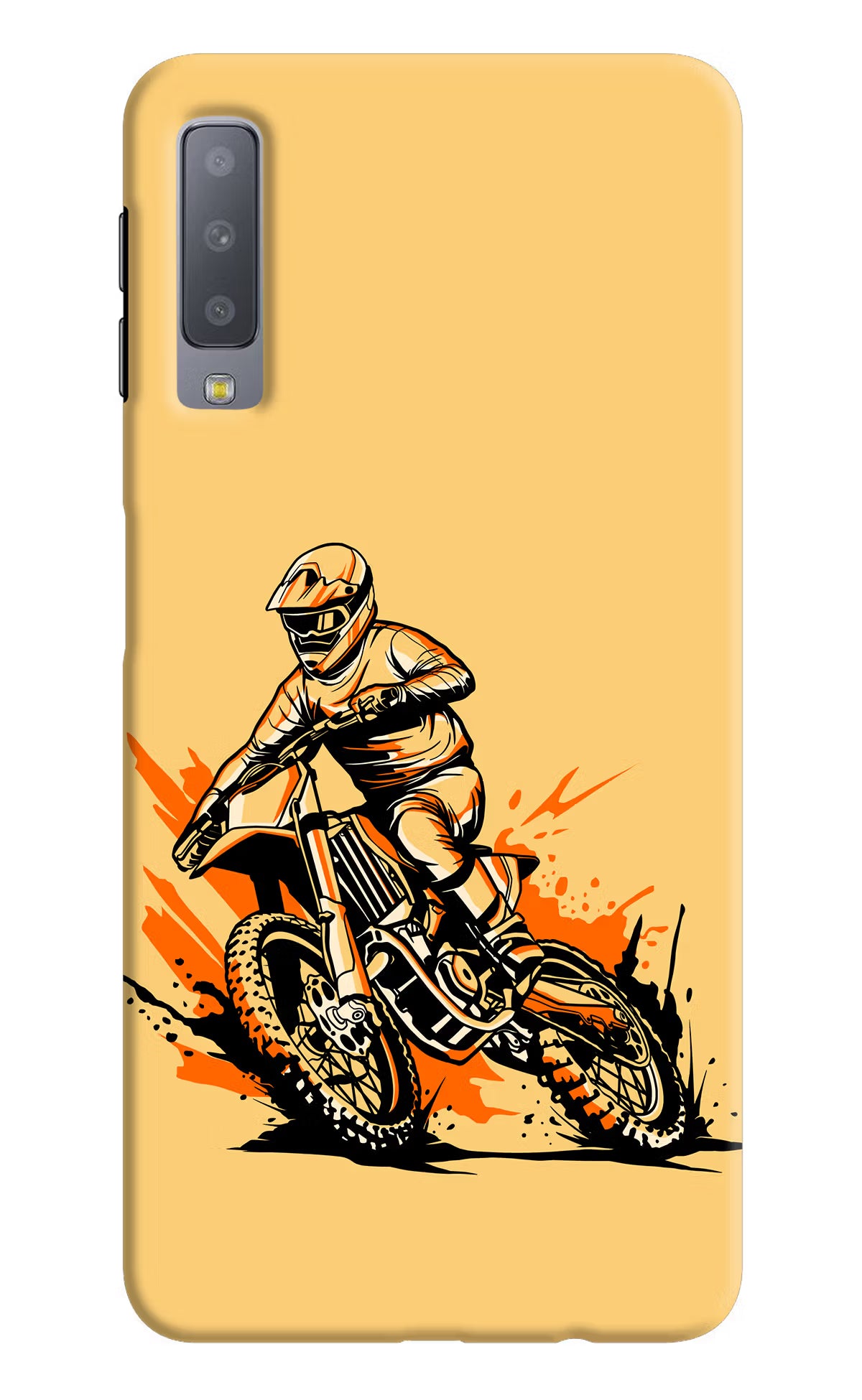 Off-Road Fury Samsung A7 Hard Case Back Cover by Casekaro