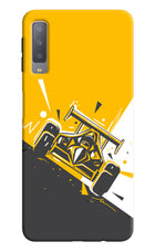 Track King Samsung A7 Hard Case Back Cover by Casekaro