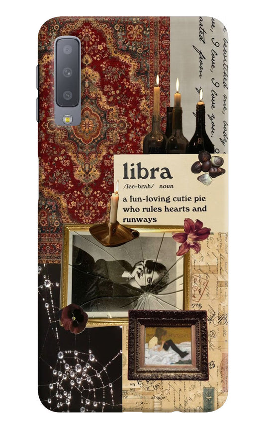 Libra Zodiac Samsung A7 Back Cover