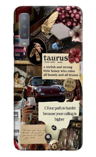 Taurus Zodiac Samsung A7 Hard Case Back Cover by Casekaro