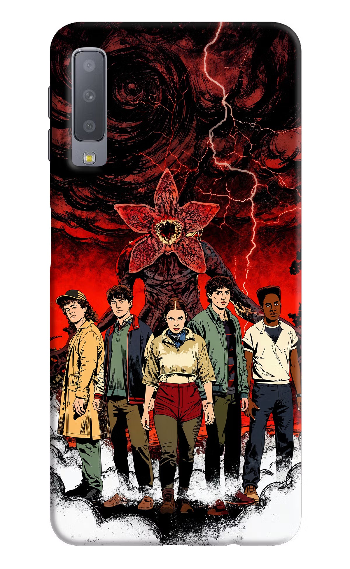 Ordinary Things Characters Samsung A7 Hard Case Back Cover by Casekaro