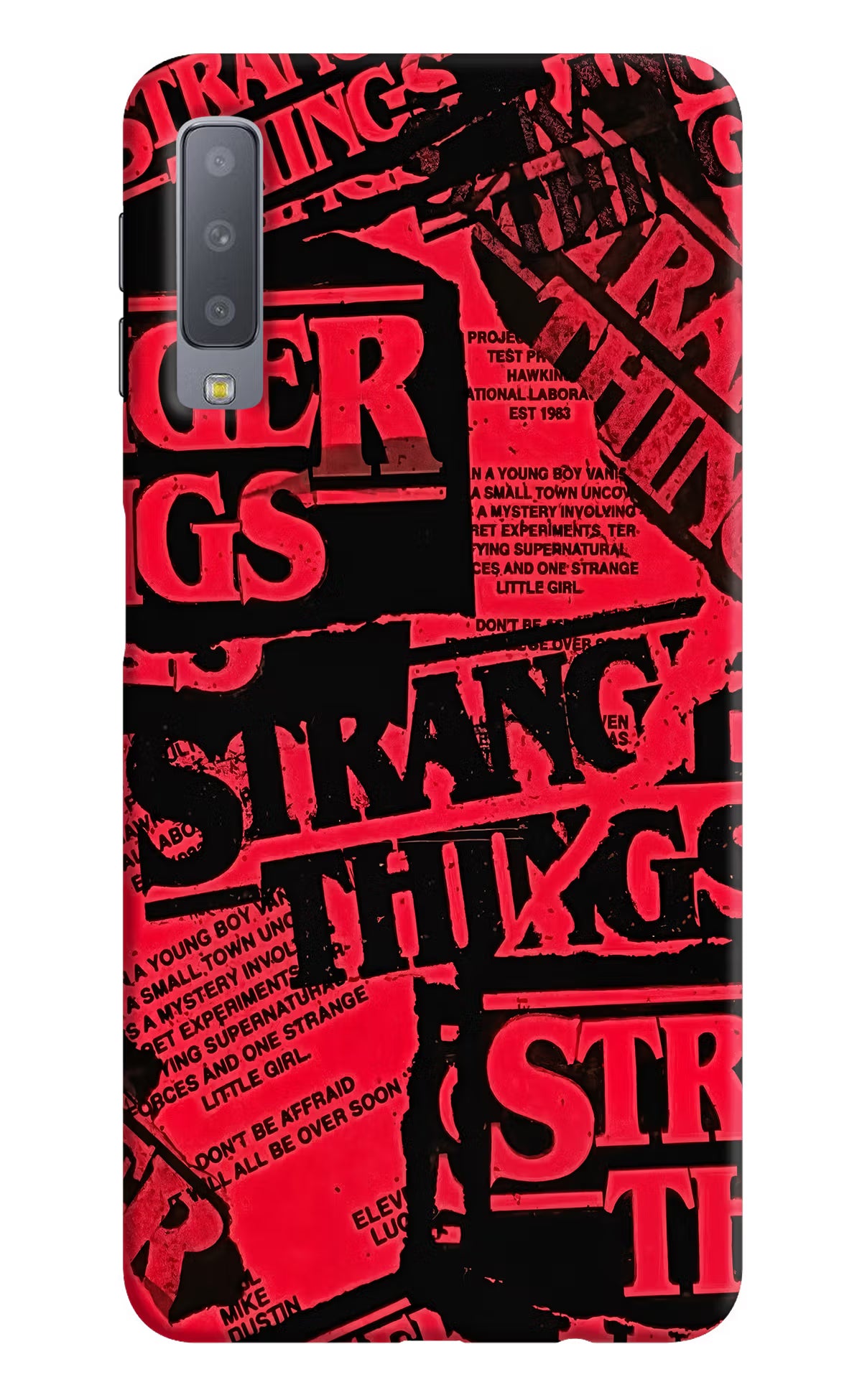 Ordinary Things Samsung A7 Hard Case Back Cover by Casekaro