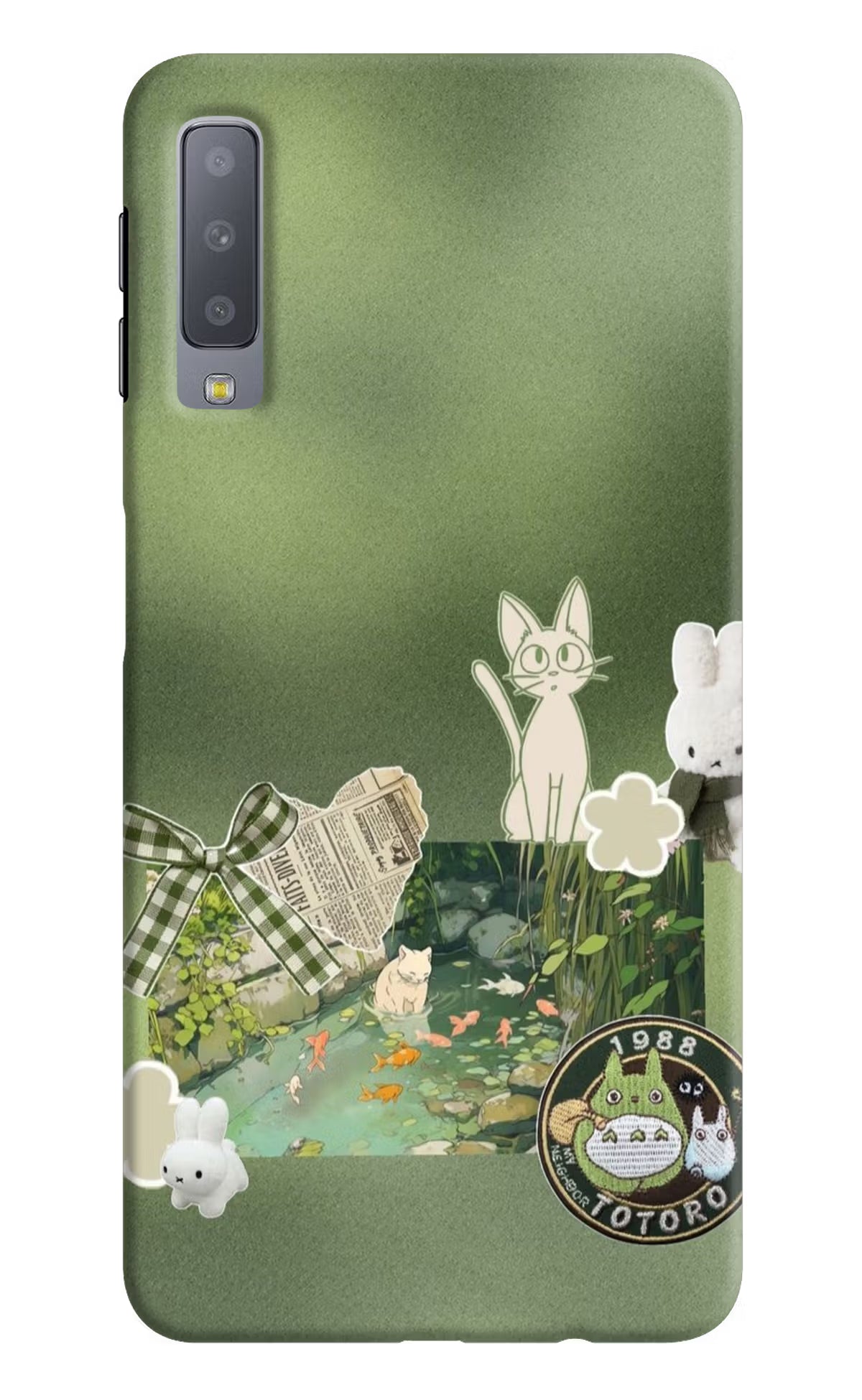 Aesthetic anime Samsung A7 Back Cover