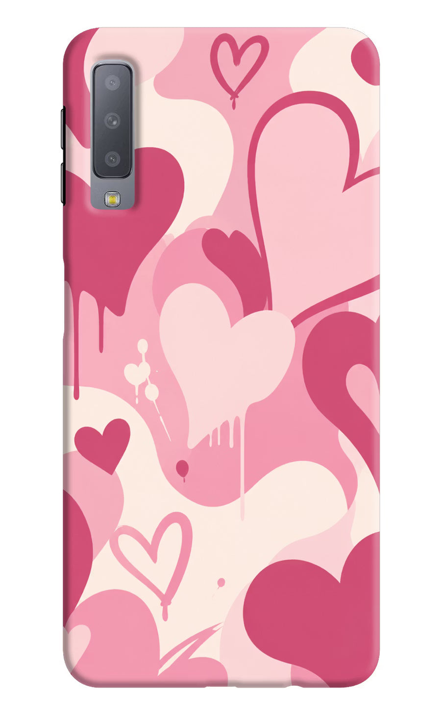 Hearty case Samsung A7 Back Cover, Hard case